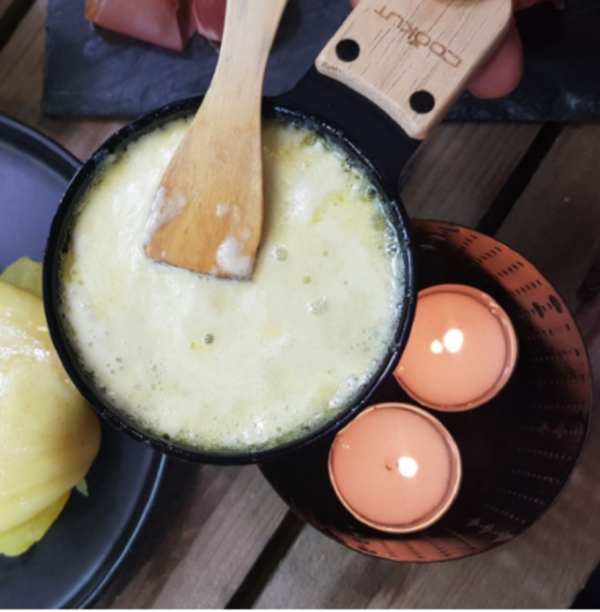 2 appareils à raclette à la bougie - 3 coloris - COOKUT – Image 2