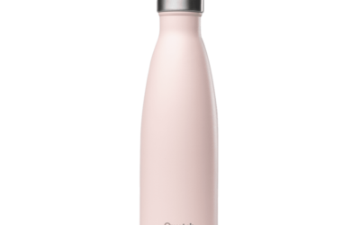 Bouteille isotherme Qwetch 500 ml pastel rose
