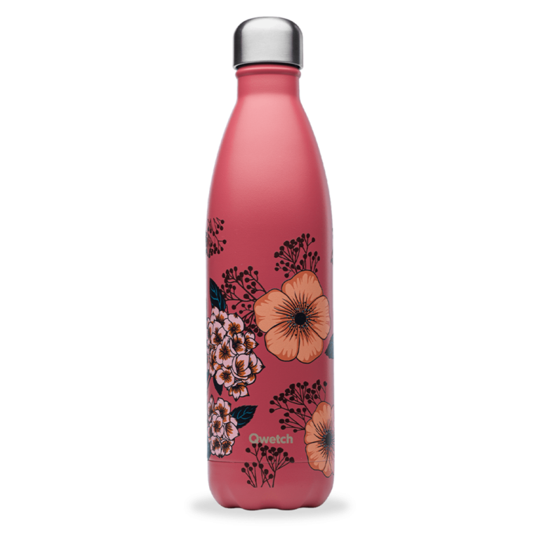 Bouteille isotherme Qwetch Anémones 750 ml