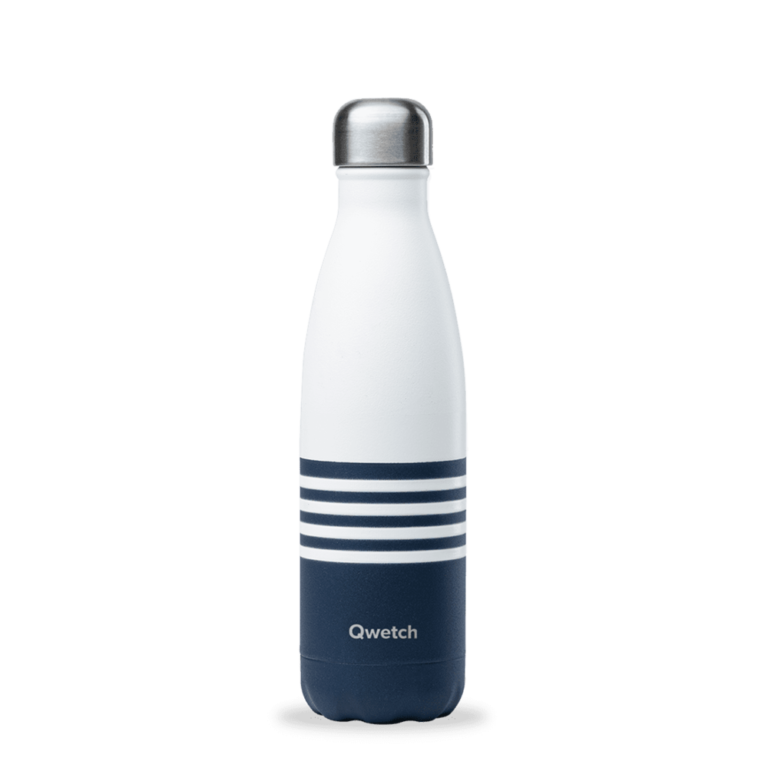 Bouteille isotherme Qwetch Marinière 500 ml