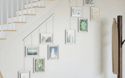 Porte photos multivues mural blanc – Umbra