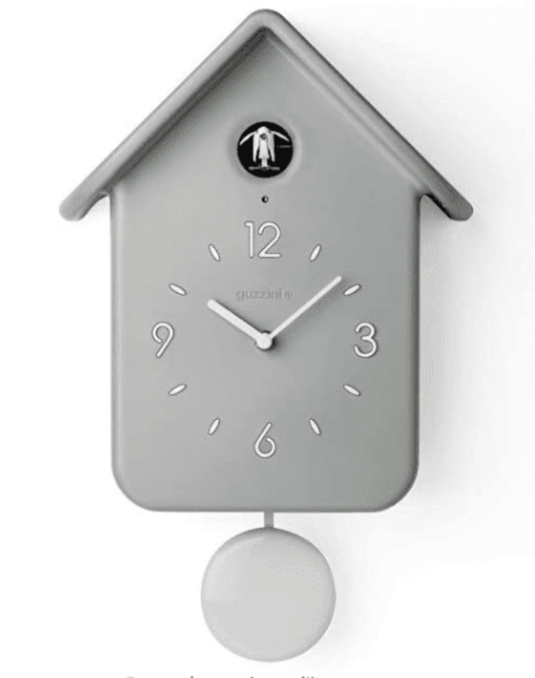 horloge coucou grise guzzini