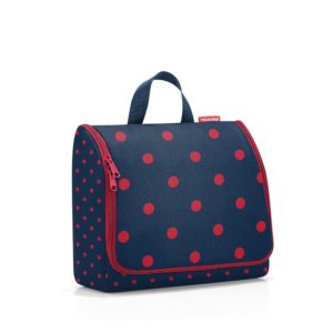 toiletbag dots red