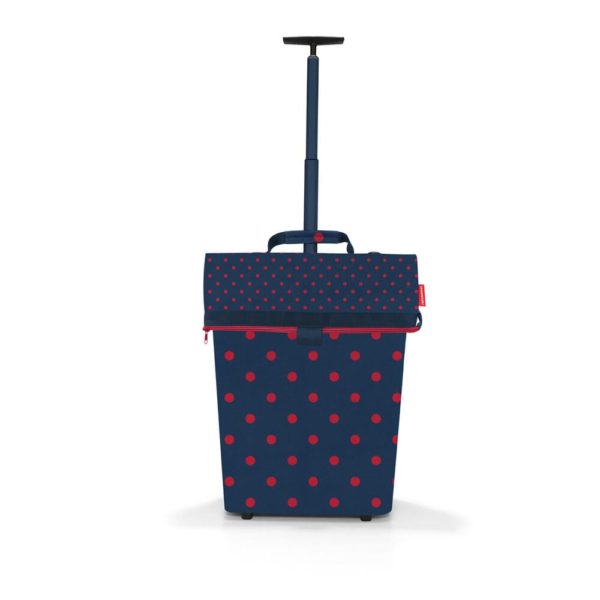TROLLEY M DOTS RED