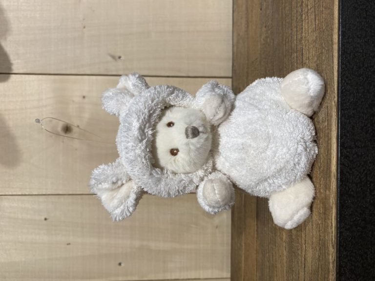 Peluche Ziggy mousse blanc - Bukowski