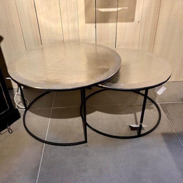 2 tables basses gigognes