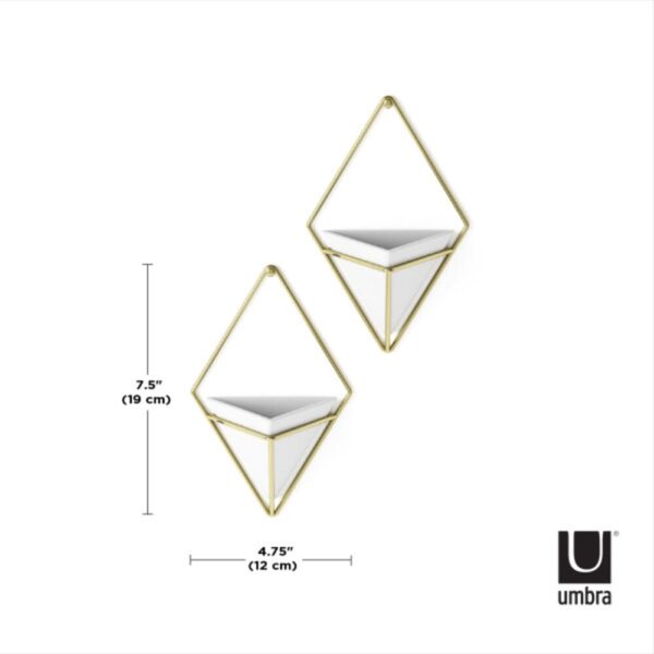 2 vases muraux Trigg - Umbra – Image 5