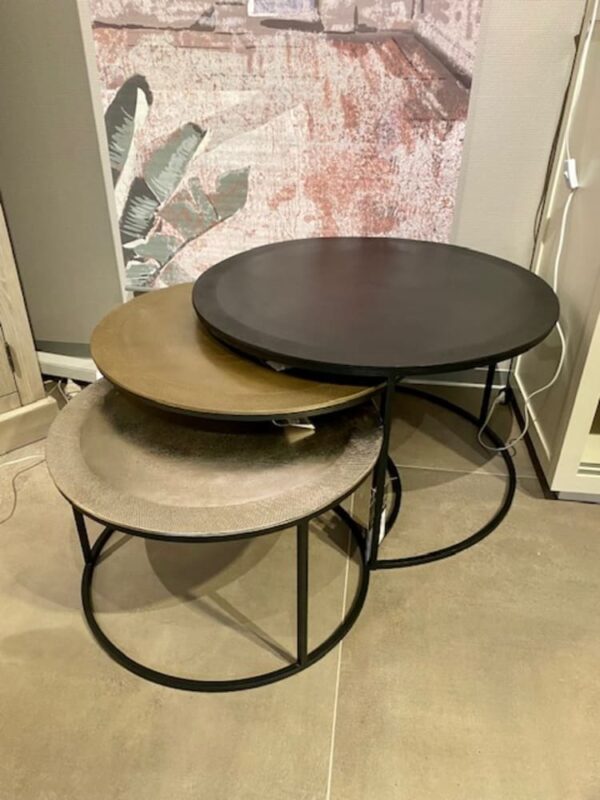 3 tables basses gigognes