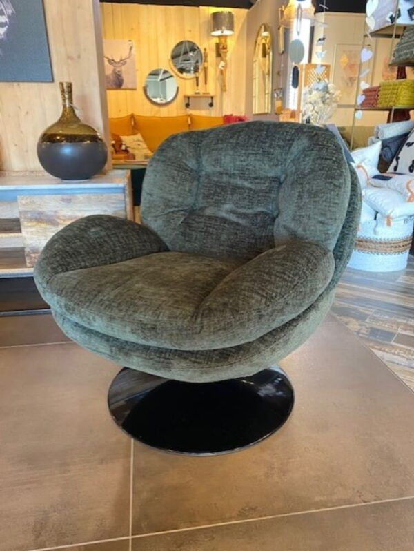 fauteuil memento kaki pied noir