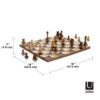 Jeu d'échec en bois - Echiquier Wobble - Umbra – Image 6