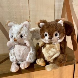 peluches brunis et blixten