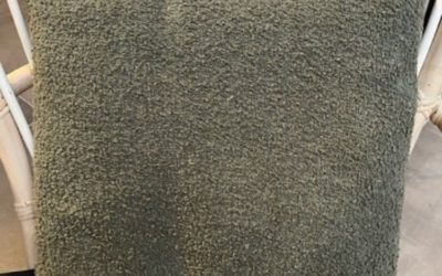 Coussin 45×45 kaki Erode – Haomy/harmony