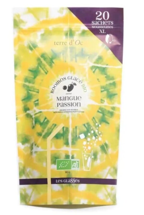 20 sachets de rooibos bio mangue passion terre d'oc