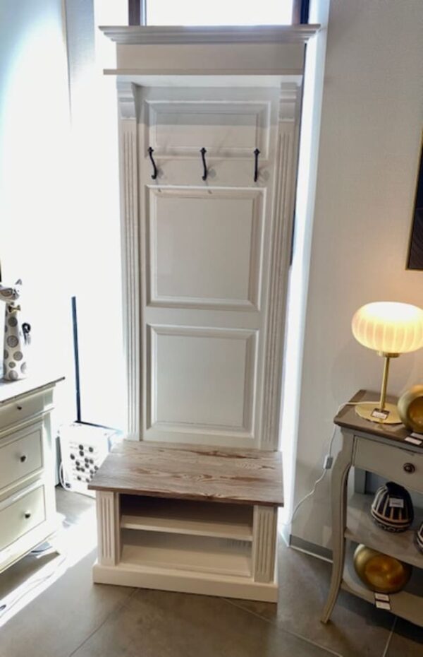 vestiaire en pin blanc