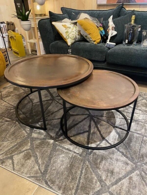 2 tables basses gigognes