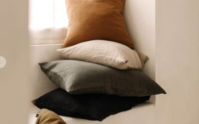 Housse de coussin Porticcio – 9 couleurs- 2 dimensions – Haomy Harmony