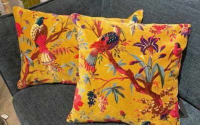 Housse de coussin Birdy – 2 dimensions – plusieurs couleurs au choix – Haomy Harmony