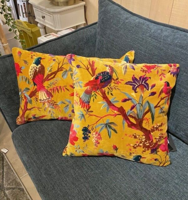 housse de coussin birdy chamois haomy harmony