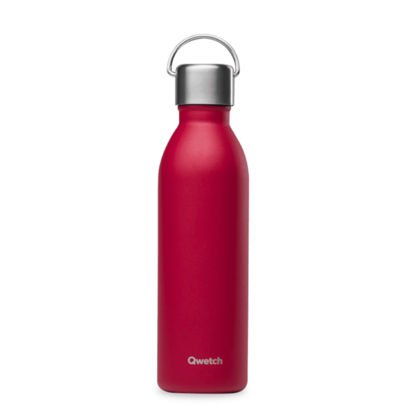bouteille isotherme 1L grenat active qwetch