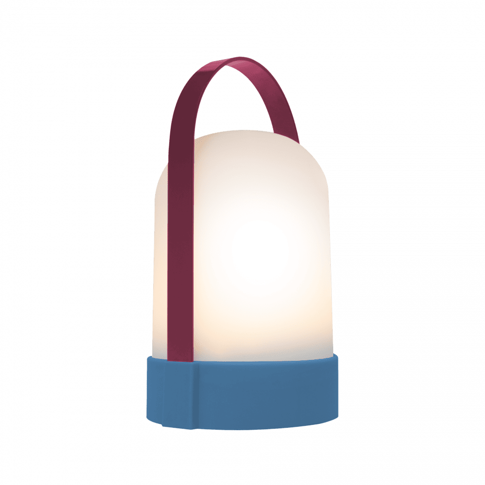 lampe nomade uri violet bleu remember
