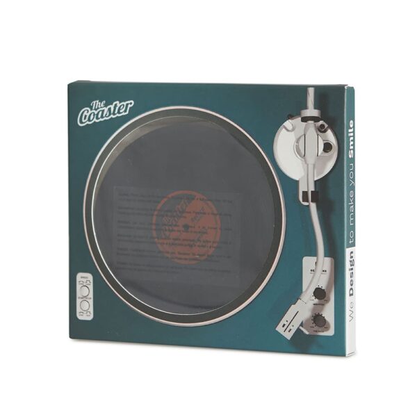 4 Sous-Verres Vinyles – Style Rétro et Protection pour vos Tables – Image 2