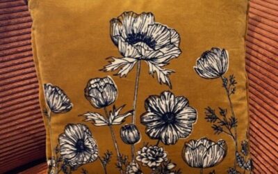 Coussin Ébauche 45×45 – Sud Etoffe