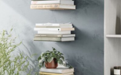 Lot de 3 Etagères murales invisibles pour livres – Umbra
