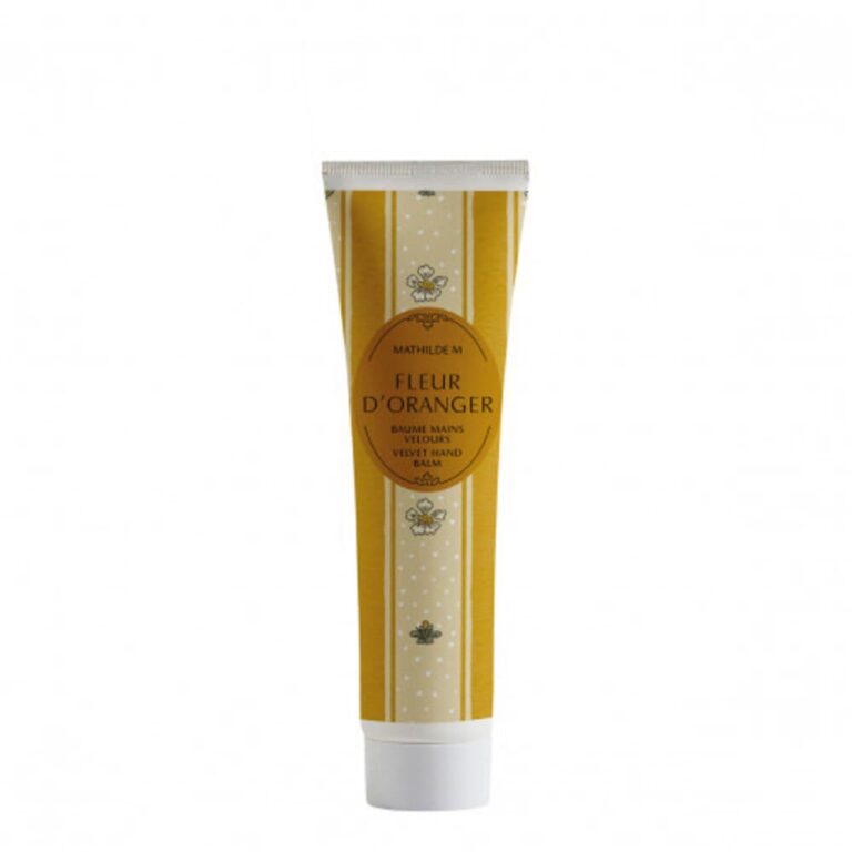 baume mains velours fleur d'oranger mathilde m