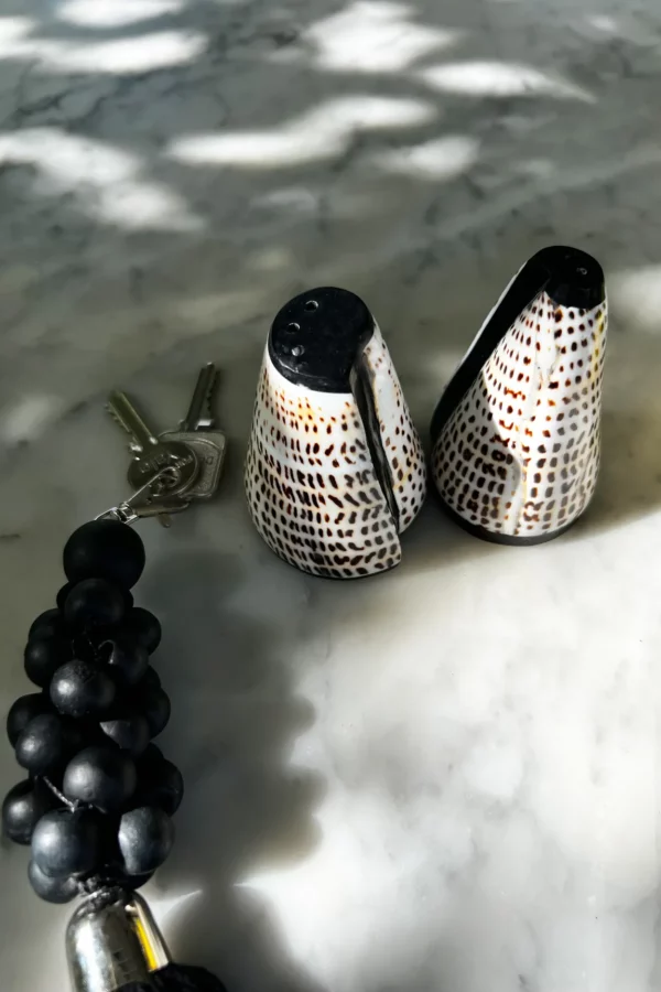 La coquille de sel et poivre - Ensemble de 2 - Bazar Bizar – Image 3