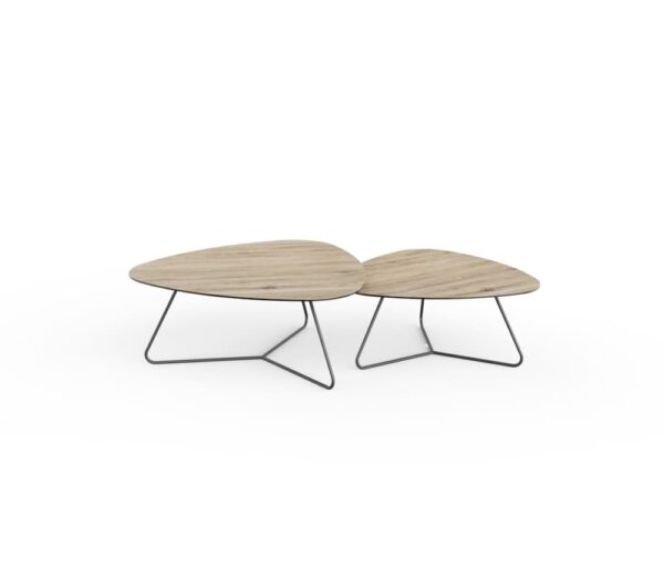 2 tables basses céramique Sienne - 6 couleurs de plateau au choix – Image 12