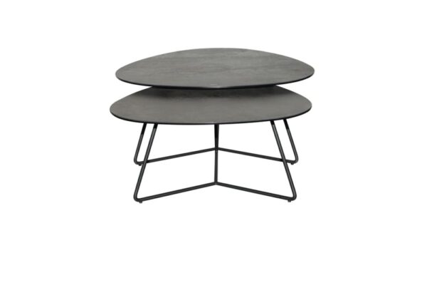 2 tables basses céramique Sienne - 6 couleurs de plateau au choix – Image 11