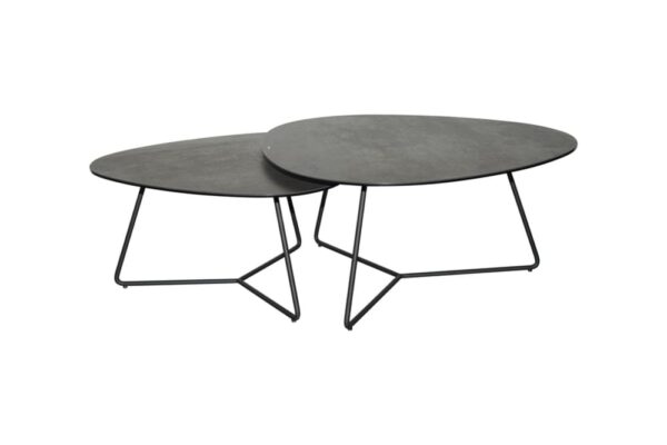 2 tables basses céramique Sienne - 6 couleurs de plateau au choix – Image 8