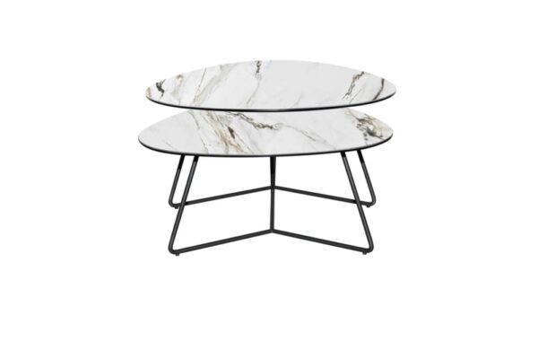 2 tables basses céramique Sienne - 6 couleurs de plateau au choix – Image 17