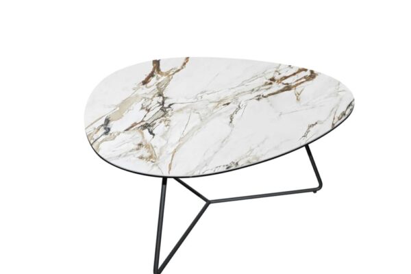 2 tables basses céramique Sienne - 6 couleurs de plateau au choix – Image 16