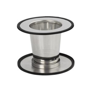 filtre à thé inox à fond dévissable de la marque Cristel