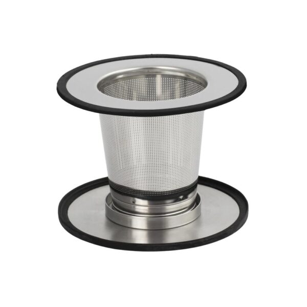 filtre à thé inox à fond dévissable de la marque Cristel