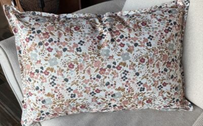 Coussin extérieur Capucine – L&rsquo;Effet Papillon – 2 dimensions