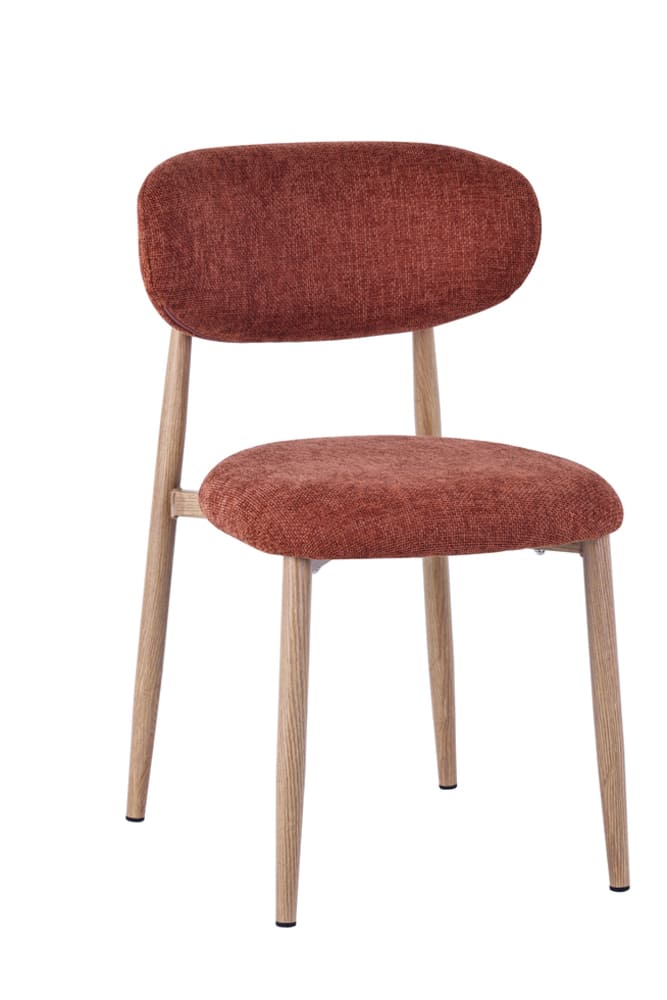 chaise copenhague terracotta