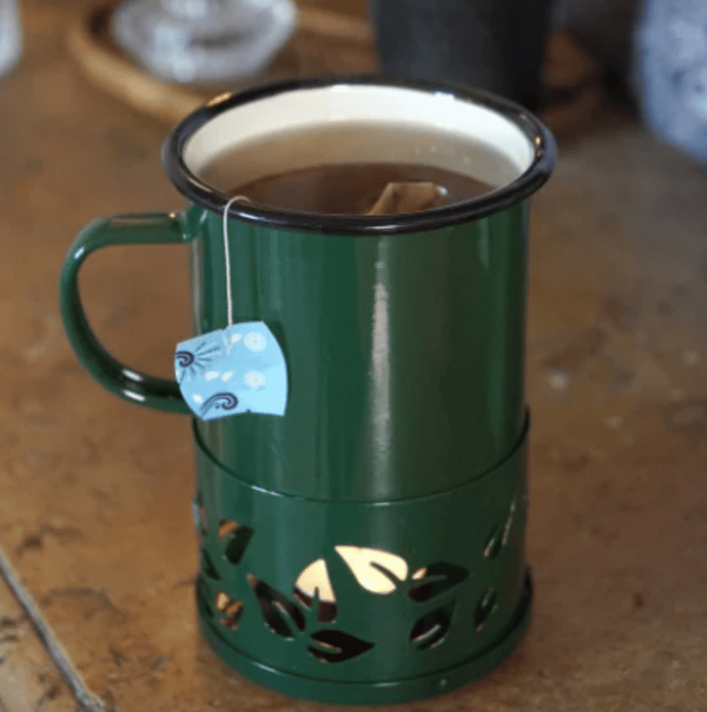 mug chauffant cookut vert