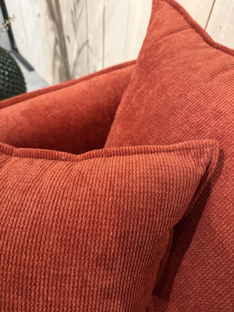 Canapé Hasting 3 places couleur terracotta – Image 2