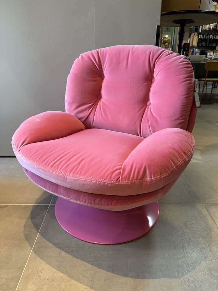 fauteuil memento rose athezza