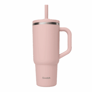 travel cup étanche rose qwetch