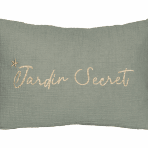 coussin jardin secret