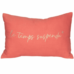 coussin le temps suspendu 40x60