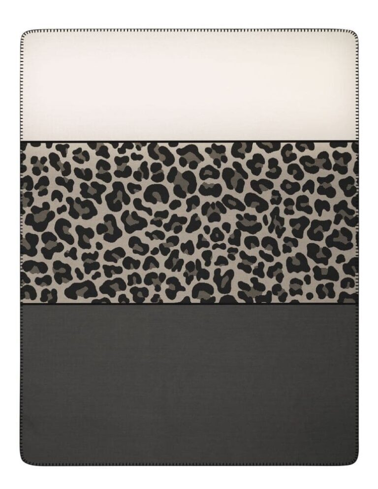 plaid leopart biederlack
