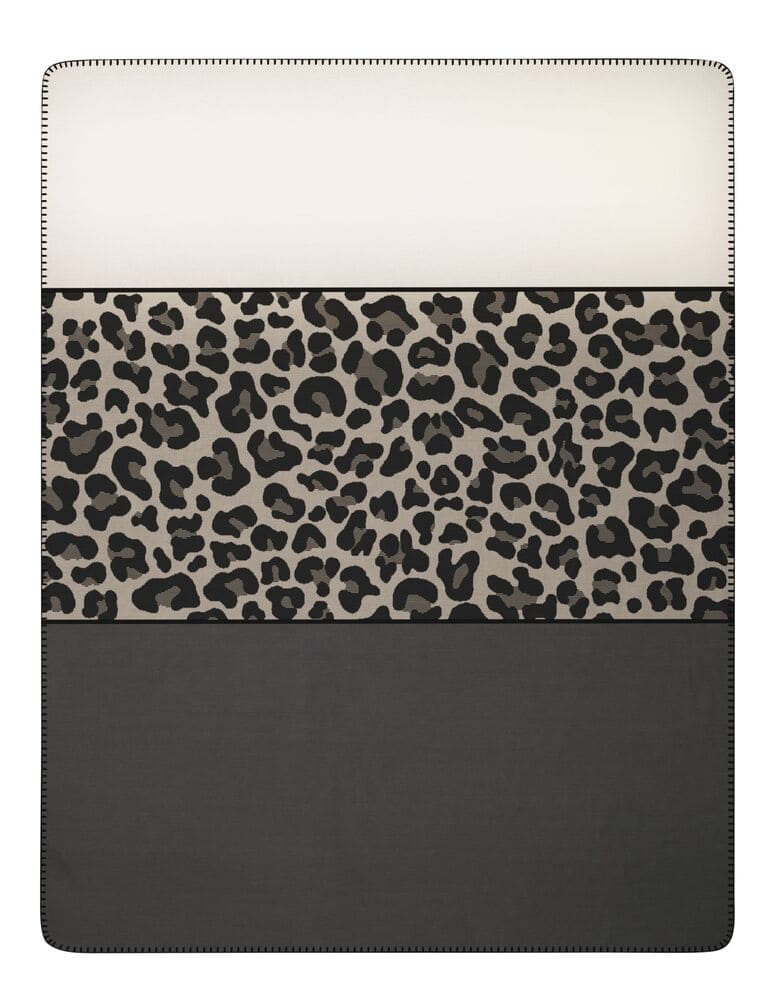 plaid leopart biederlack