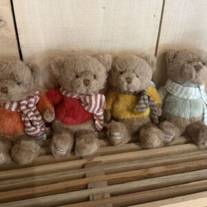 Peluche ourson - Alpine Teddy - Bukowski - 4 couleurs au choix