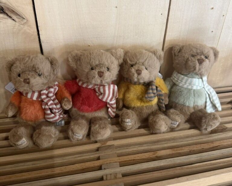 Peluche ourson - Alpine Teddy - Bukowski - 4 couleurs au choix