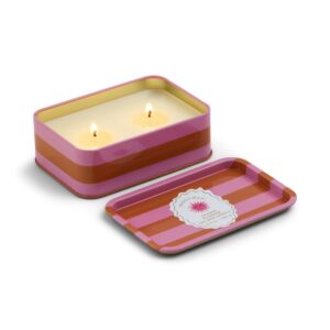 bougie boite métal a dopo paddywax fleur d'oranger
