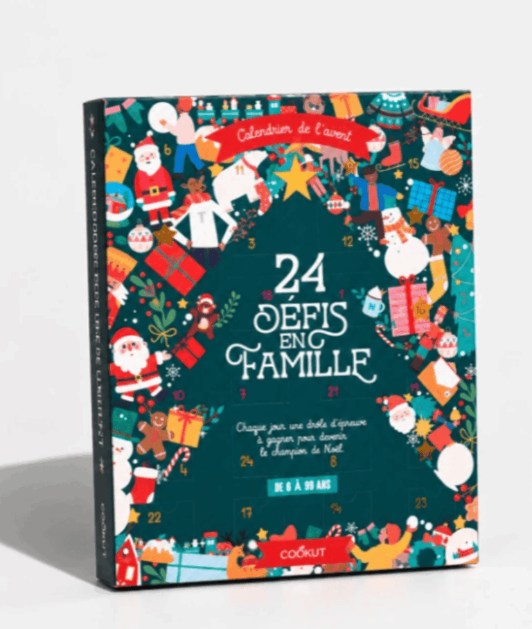 calendrier avent 24 défis en famille coockut